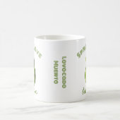 Mug Personnalisable Dia de los Muertos Avocado Caractè (Centre)