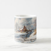 Mug Personnalisable Français Paysage hivernal (Centre)
