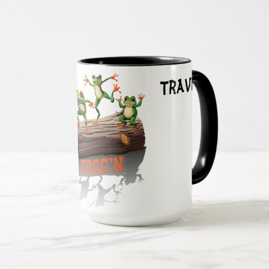 Mug Personnalisable "Frog'n" (Devant droit)