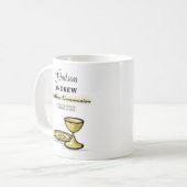 Mug Personnalisable, Godson First Communion Chalice (Devant gauche)