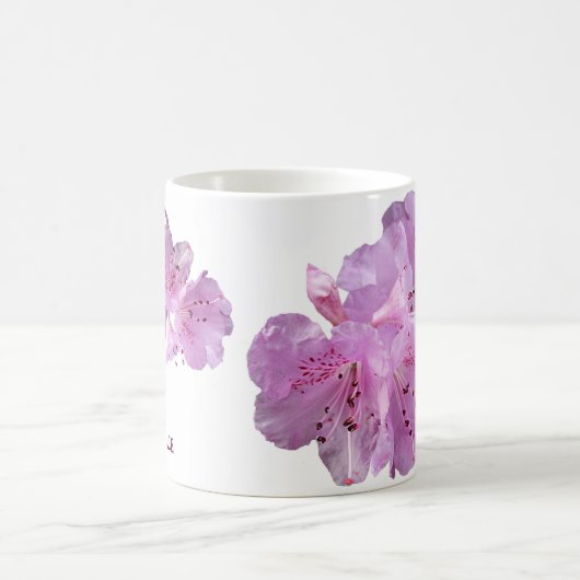 Mug Personnalisable Grace nom rose fleurs boho (Centre)