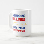 Mug PERSONNALISABLE Homeschool Superhero (Devant gauche)