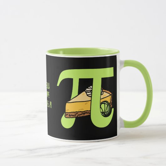 Mug Personnalisable I LOVE PIE AND PI Day (Droite)