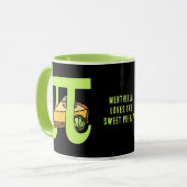 Mug Personnalisable I LOVE PIE AND PI Day (Devant gauche)
