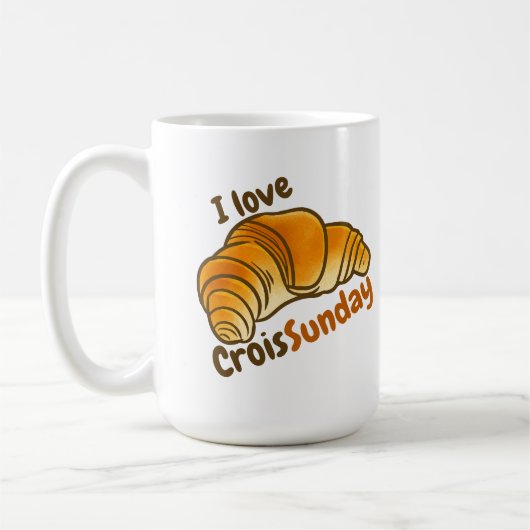 Mug Personnalisable J'aime CroisSunDay (Gauche)