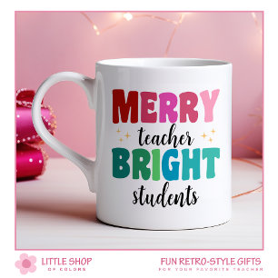 Mug Personnalisable Joyeux enseignant brillant Étudian