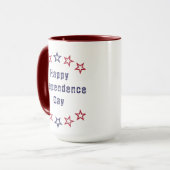 Mug Personnalisable Joyeux Quart de Juillet Drapeau St (Devant gauche)