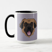 Mug Personnalisable Leonberger (Gauche)