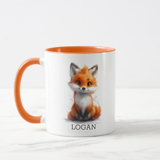 Mug Personnalisable 'Logan' Fox (Gauche)