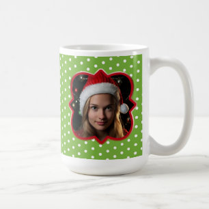Mug Personnalisable "Nice List" Photo Mug, 15 oz