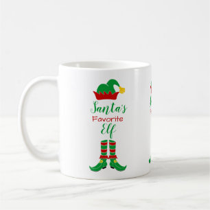 Mug Personnalisable Père Noël Noël Elf