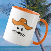 Mug Personnalisable Petite Souris Beach Girl