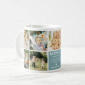 Mug Personnalisable Photo Collage Définition de mère (Devant gauche)