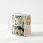 Mug Personnalisable Photo Collage Définition de mère (Devant gauche)