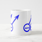 Mug personnalisable pour amants gays (Devant)