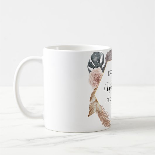 Mug personnalisable pour la planification de maria (Gauche)