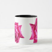 Mug Personnalisable Rachel nom hot rose rose floral fu (Centre)