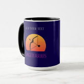 Mug personnalisable Sagittarius (Devant gauche)