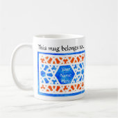 Mug personnalisable spécifique au nom (Gauche)