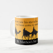 Mug Personnalisable Trois Sages Hommes Noël Religieux (Devant gauche)