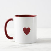 Mug Personnalisable Valentine's I Love You Teddy Bear  (Gauche)