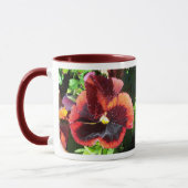 Mug personnalisable Wet Pansy avec devis (Gauche)