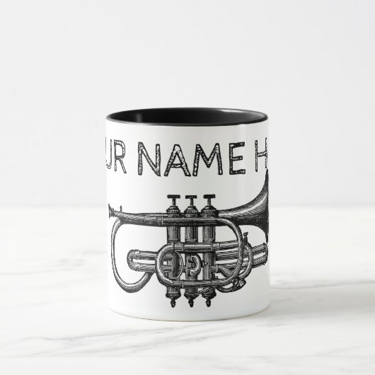 Mug Personnalisation de la trompette (Centre)