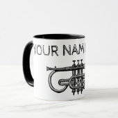 Mug Personnalisation de la trompette (Devant gauche)