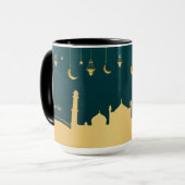 Mug Personnalisation de l'or arabe islamique (Devant gauche)