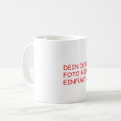 MUG PERSONNALISATION DE TON DESIGN/PHOTO (Devant gauche)