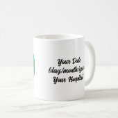 Mug Personnalisation du 20e anniversaire (Devant droit)