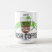 Personnalisation du café irlandais