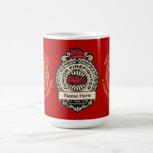 Mug Personnalisation du pompier junior