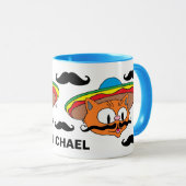 Mug Personnalisation du Senor Gato Handlebar Mustache (Devant droit)