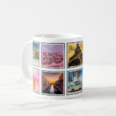 Mug Personnalisation Souvenirs Voyage Photo Collage (Devant gauche)