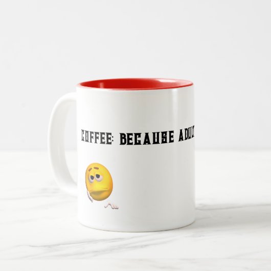 Mug personnalisé (Devant gauche)