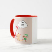 Mug personnalisé (Devant gauche)