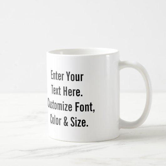 Mug Personnalisé (Droite)