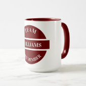 Mug Personnalisé (Devant droit)