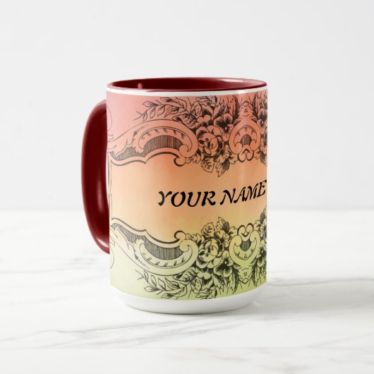 Mug personnalisé (Devant gauche)