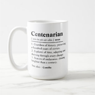Mug Personnalisé 100e anniversaire, Personnalisé 100 a