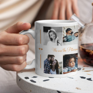 Mug Personnalisé 10 photo collage votre famille de tex
