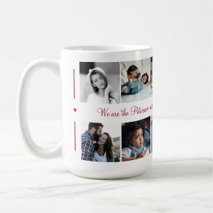 Mug Personnalisé 10 photo collage votre famille de tex