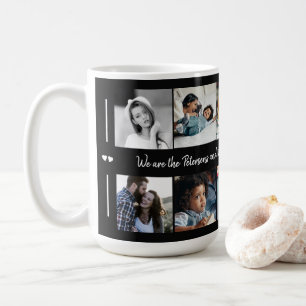 Mug Personnalisé 10 photo collage votre famille de tex