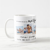 Mug Personnalisé 3 Animal Photo Chien Mariage Enregist (Gauche)