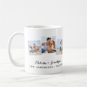 Mug Personnalisé 3 Photo unique Mariage nouvellement m (Gauche)