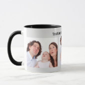 Mug Personnalisé 3 sections Photos de famille Collage  (Gauche)