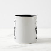 Mug personnalisé à deux tons (Centre)