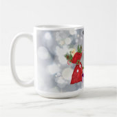Mug Personnalisé adorable bébéFille scène de chèvre Mu (Gauche)