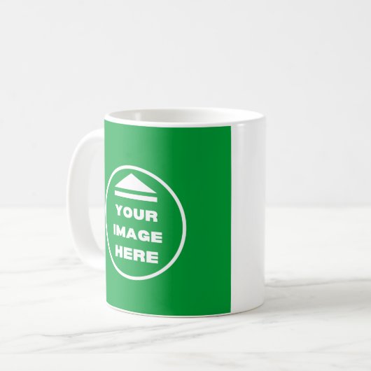 Mug - Personnalisé - Ajouter image / texte (Devant gauche)